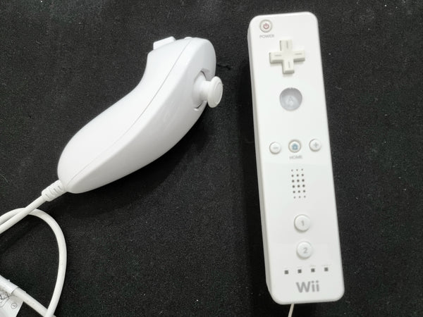 Original Wii Remote + Nun Chuck (Random Color)