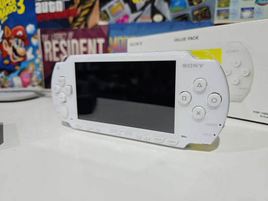 PSP (MODEL 1000)(Complete in Box)(White)