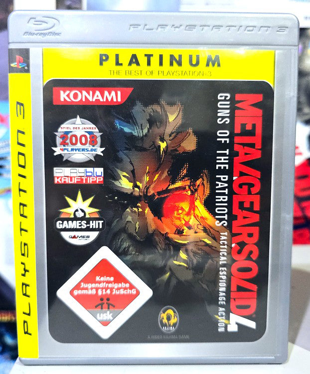 Metal Gear Solid 4 (PAL)