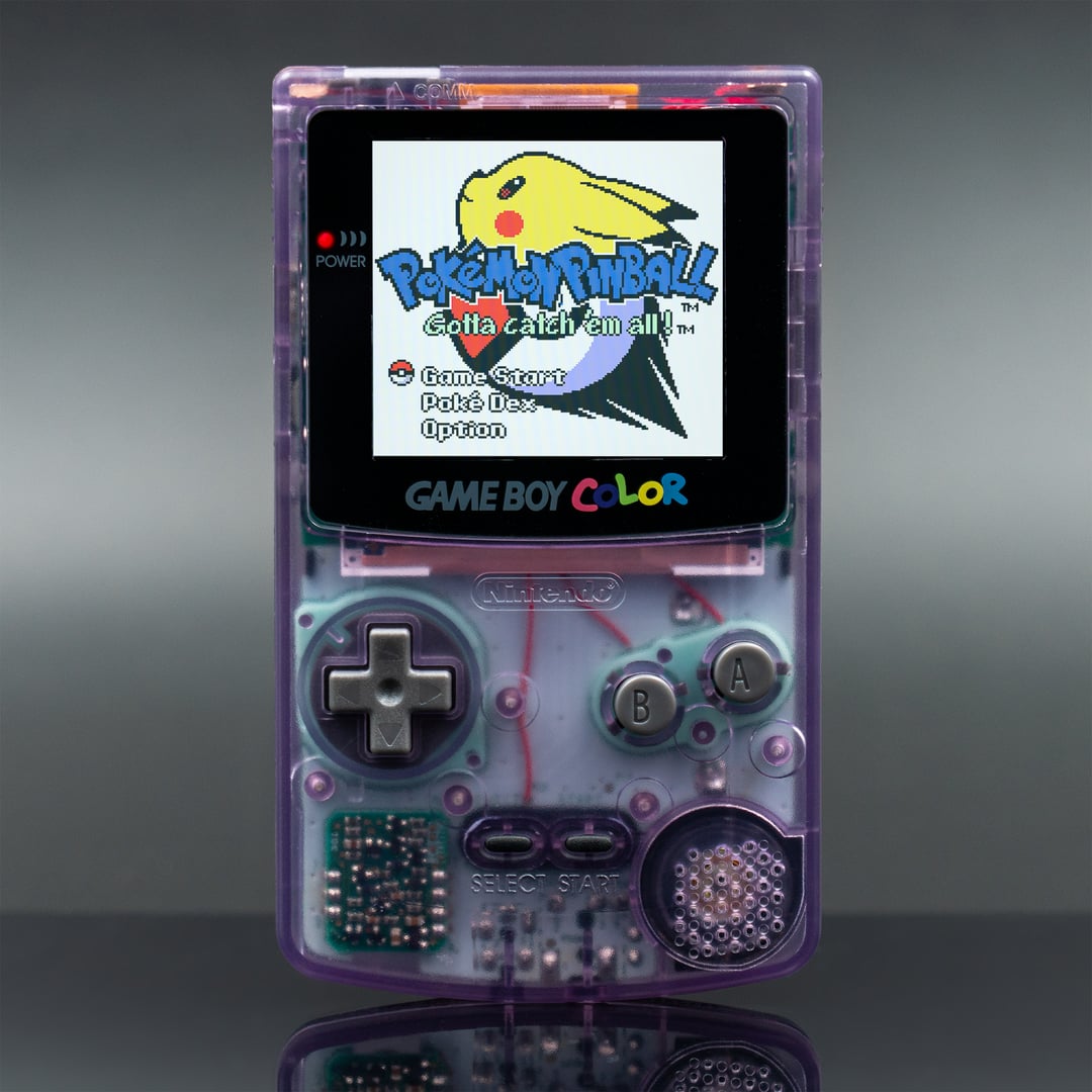GameBoy Color Atomic Purple (IPS SCREEN)(USB-C)