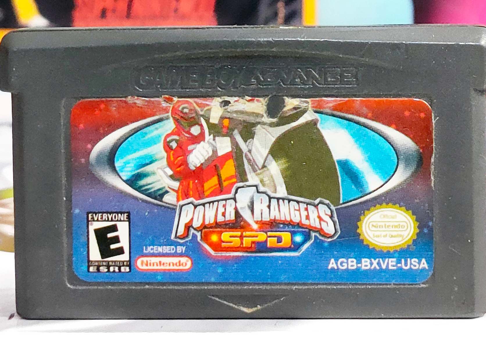 珍しい Power Rangers 【中古美品・GBA北米版】 携帯用ゲームソフト