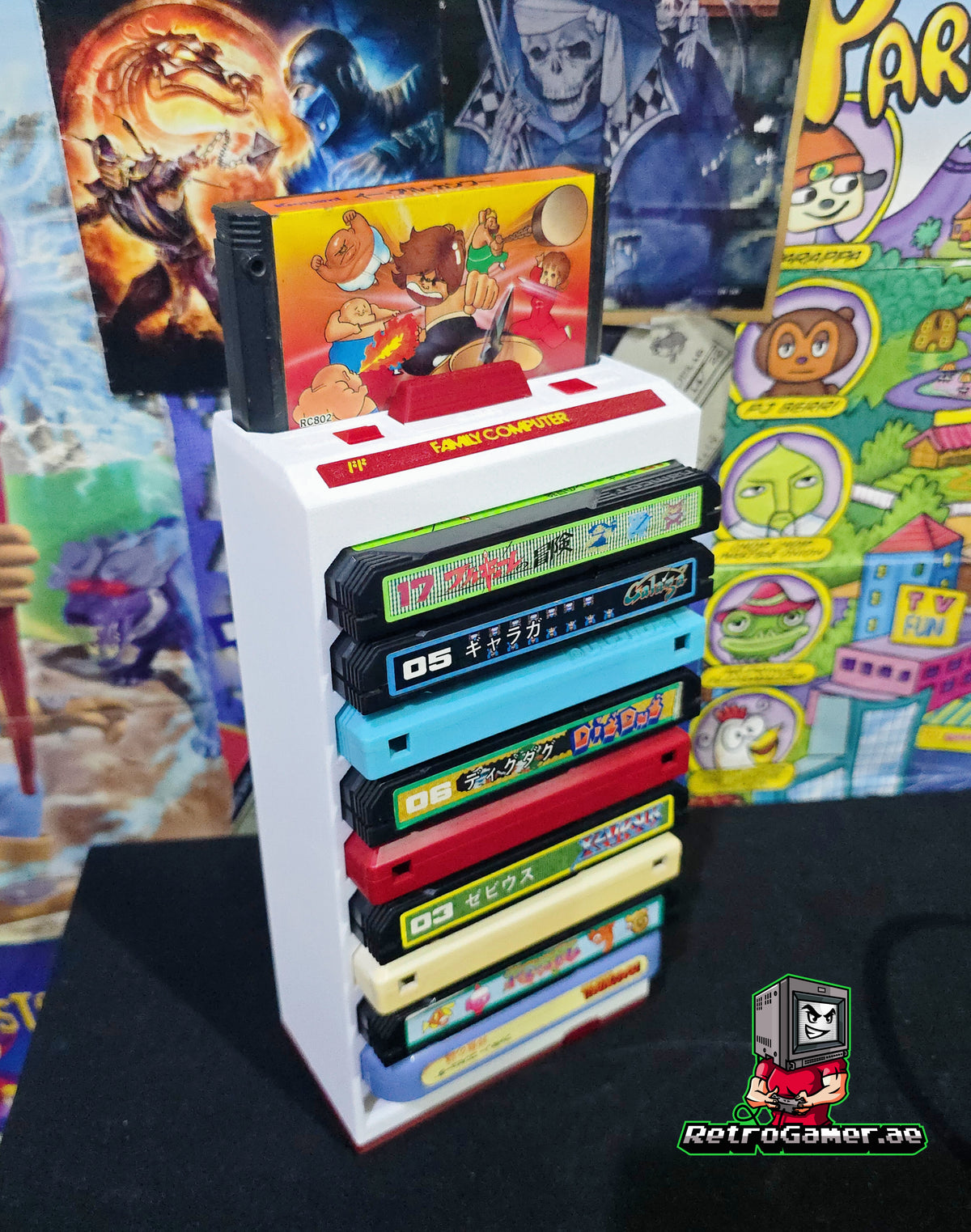 Famicom Cartridge Stand (Fits 11)