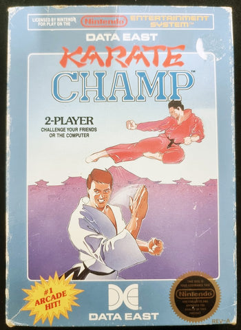 Karate Champ (With Box)