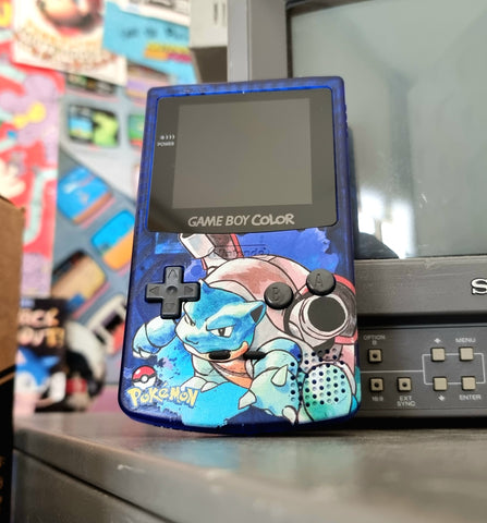 Game Boy Color Blastoise (IPS Screen Upgrade)