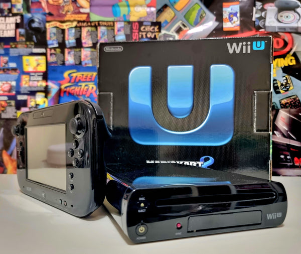 NINTENDO WII U (COMPLETE IN BOX)(White)