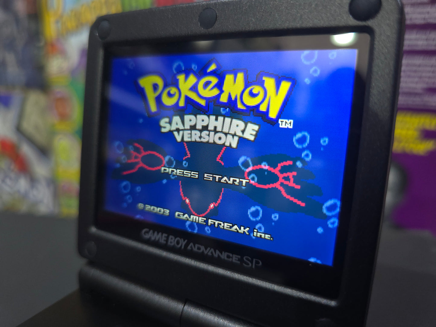 GAMEBOY ADVANCE SP (IPS Screen) (GRAPHITE BLACK)
