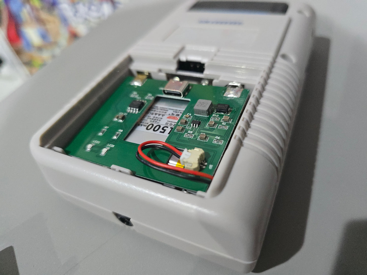 Original Gameboy (IPS)(USB-C Rechargeable)(Gray)