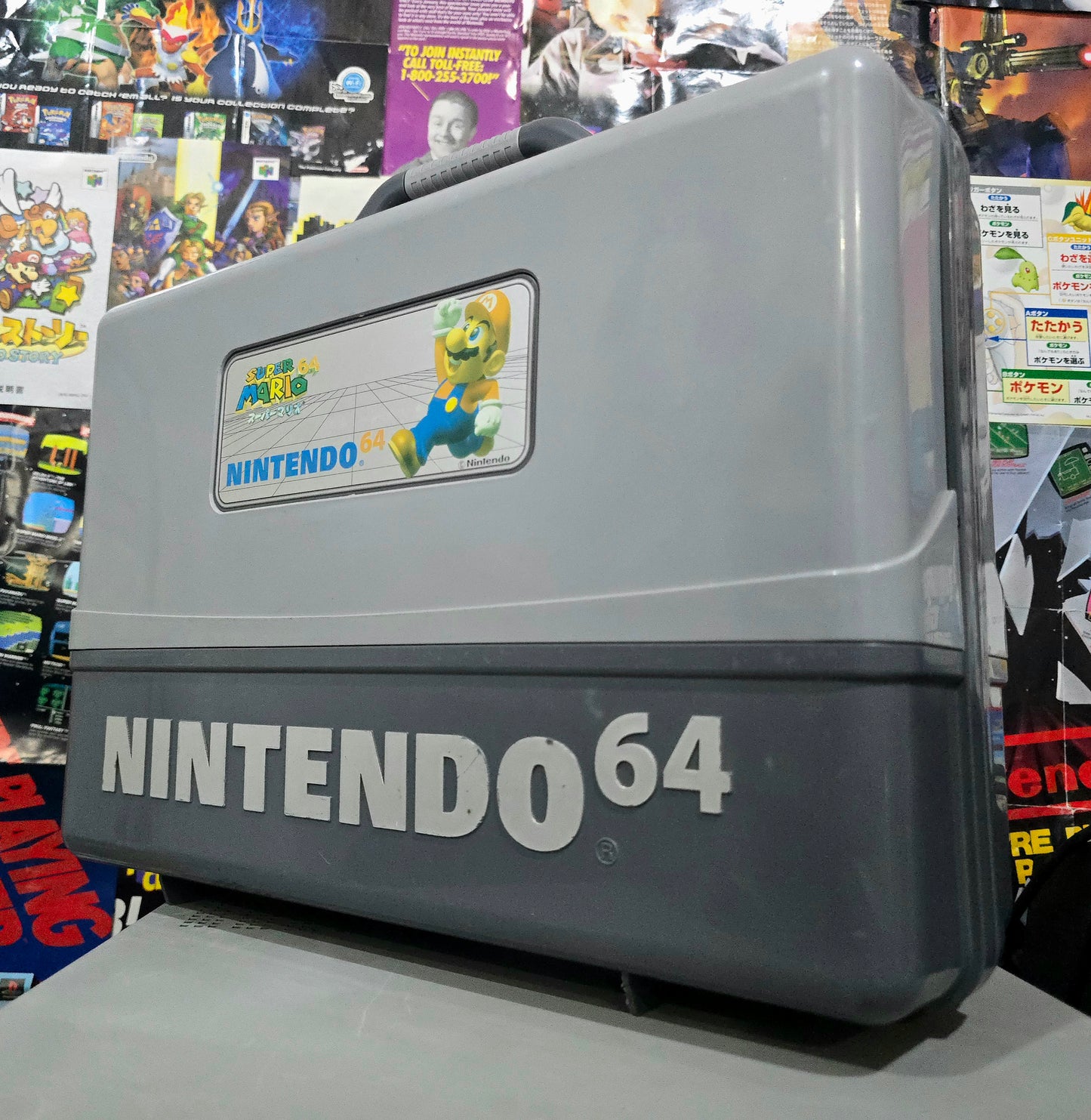 Vintage Nintendo 64 Carrying Case