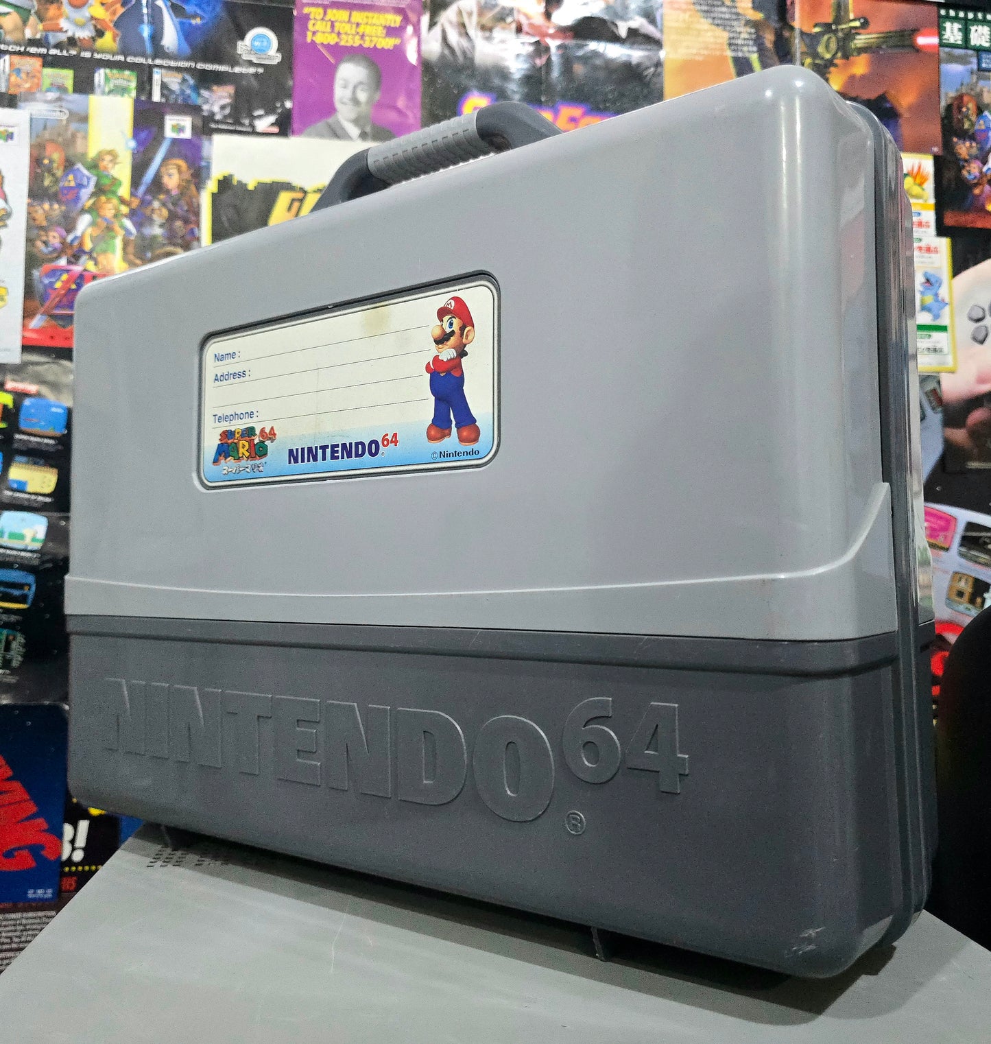 Vintage Nintendo 64 Carrying Case