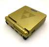GameBoy Advance SP (IPS Screen)(Tri Force Gold)