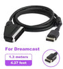 SEGA DREAMCAST RGB SCART (HIGH QUALITY)(SHIELDED)