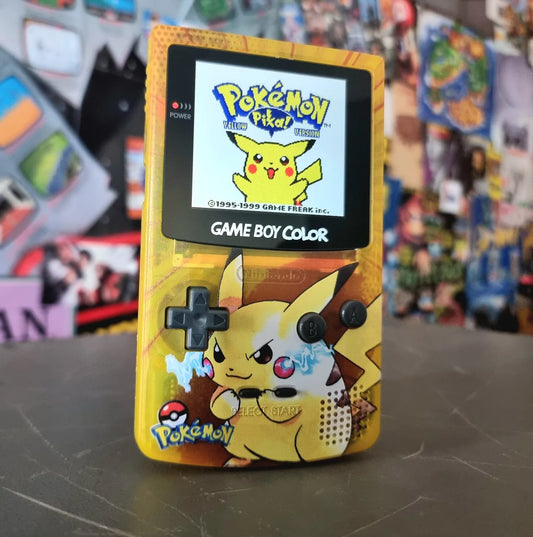Game Boy Color Pikachu (IPS Screen Upgrade)