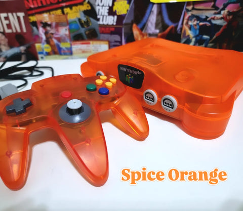 Nintendo 64 Clear Orange