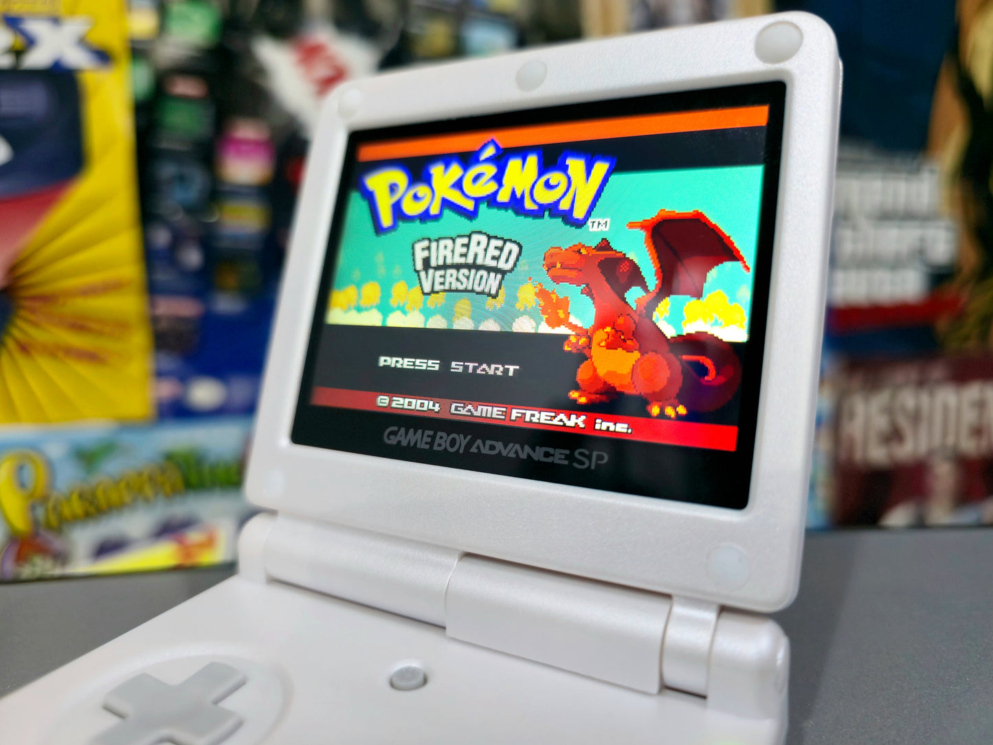 Gameboy Advance SP (IPS SCREEN) (White)