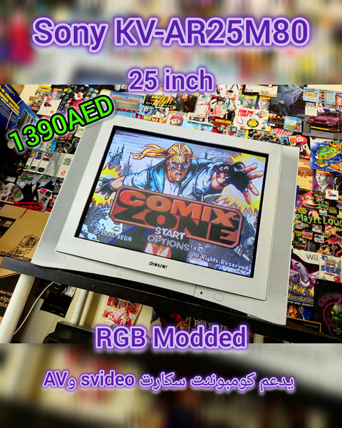 Sony KV-AR25M80 (25 INCH) RGB MODDED