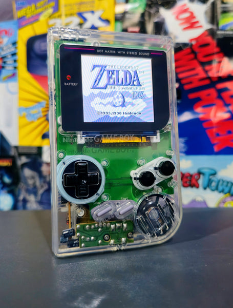 Original Gameboy (IPS)(USB-C Rechargeable)(Clear)