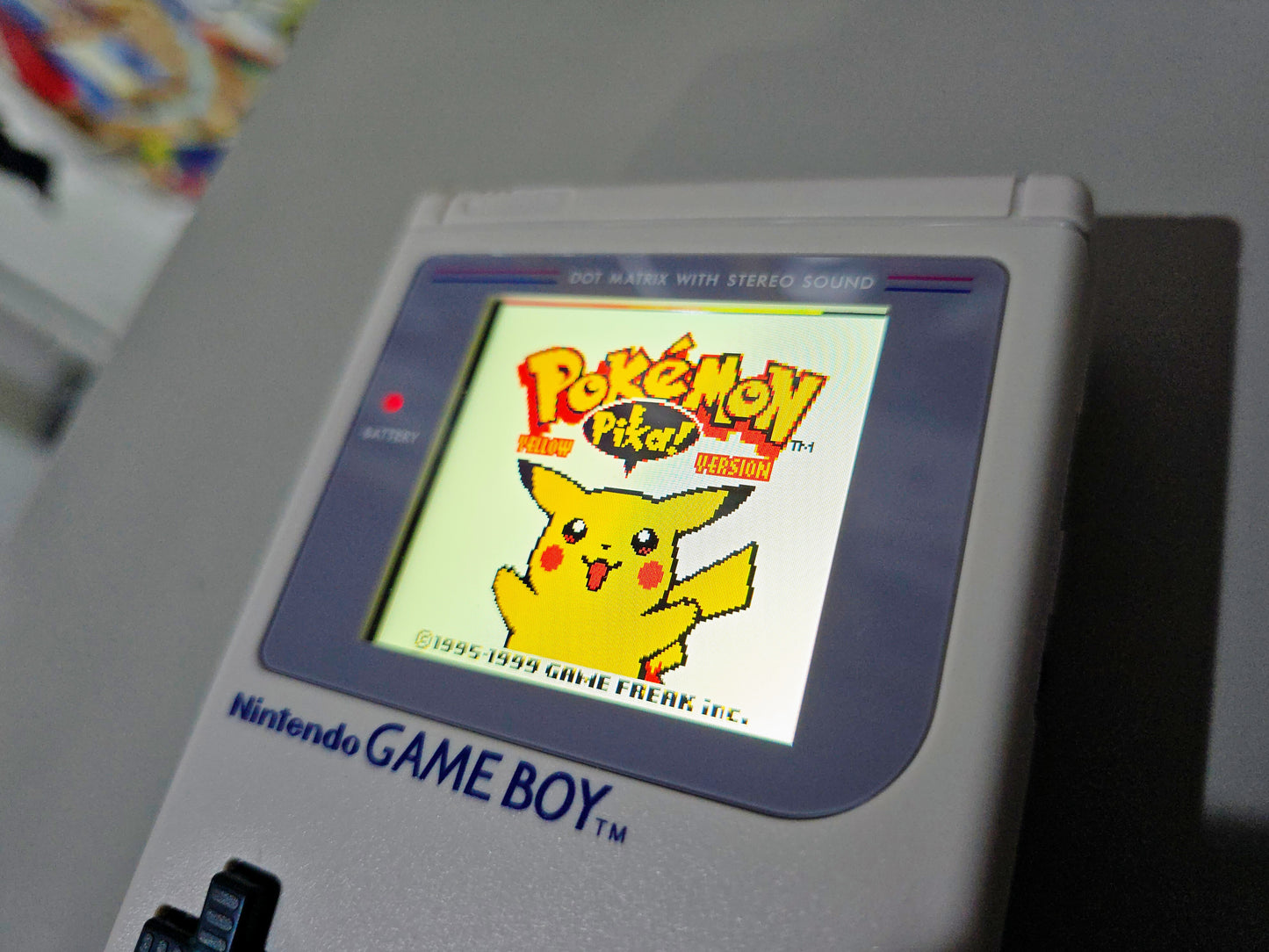 Original Gameboy (IPS)(USB-C Rechargeable)(Gray)