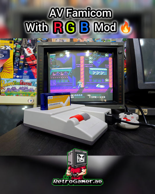 AV FAMICOM (RGB MODDED)