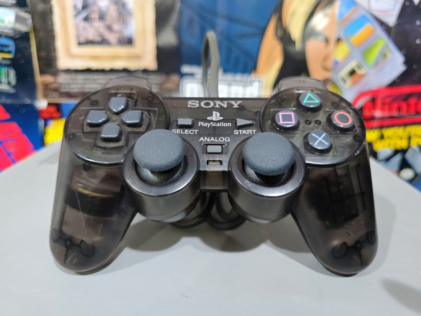 Orignal PS1 Controller (Cear Black)