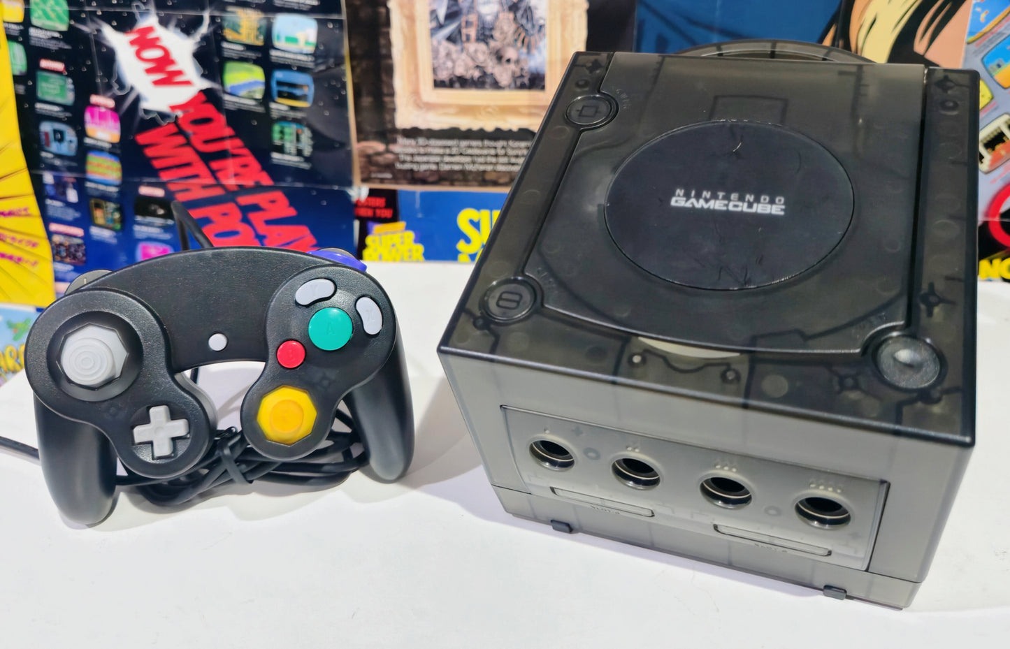 GameCube (80 Games)(Ghost Black)