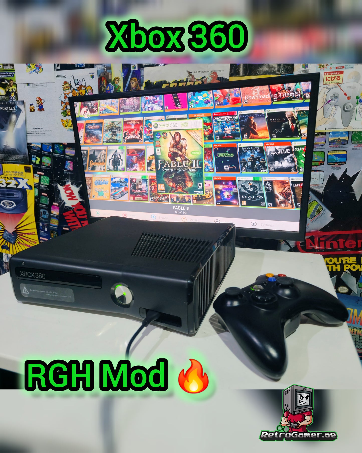 XBOX 360 Slim (RGH Mod)