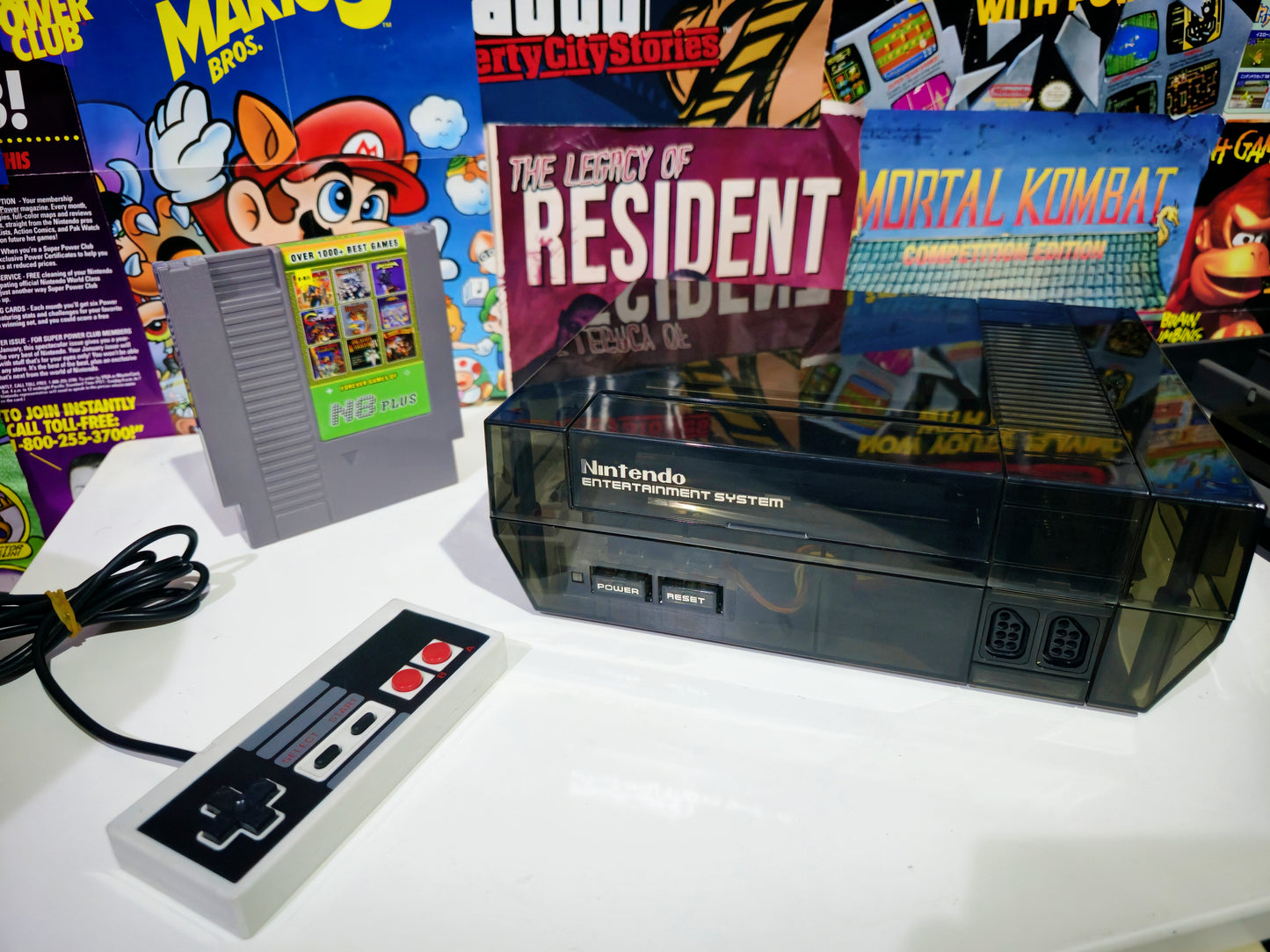Nintendo NES Console (Clear Black)