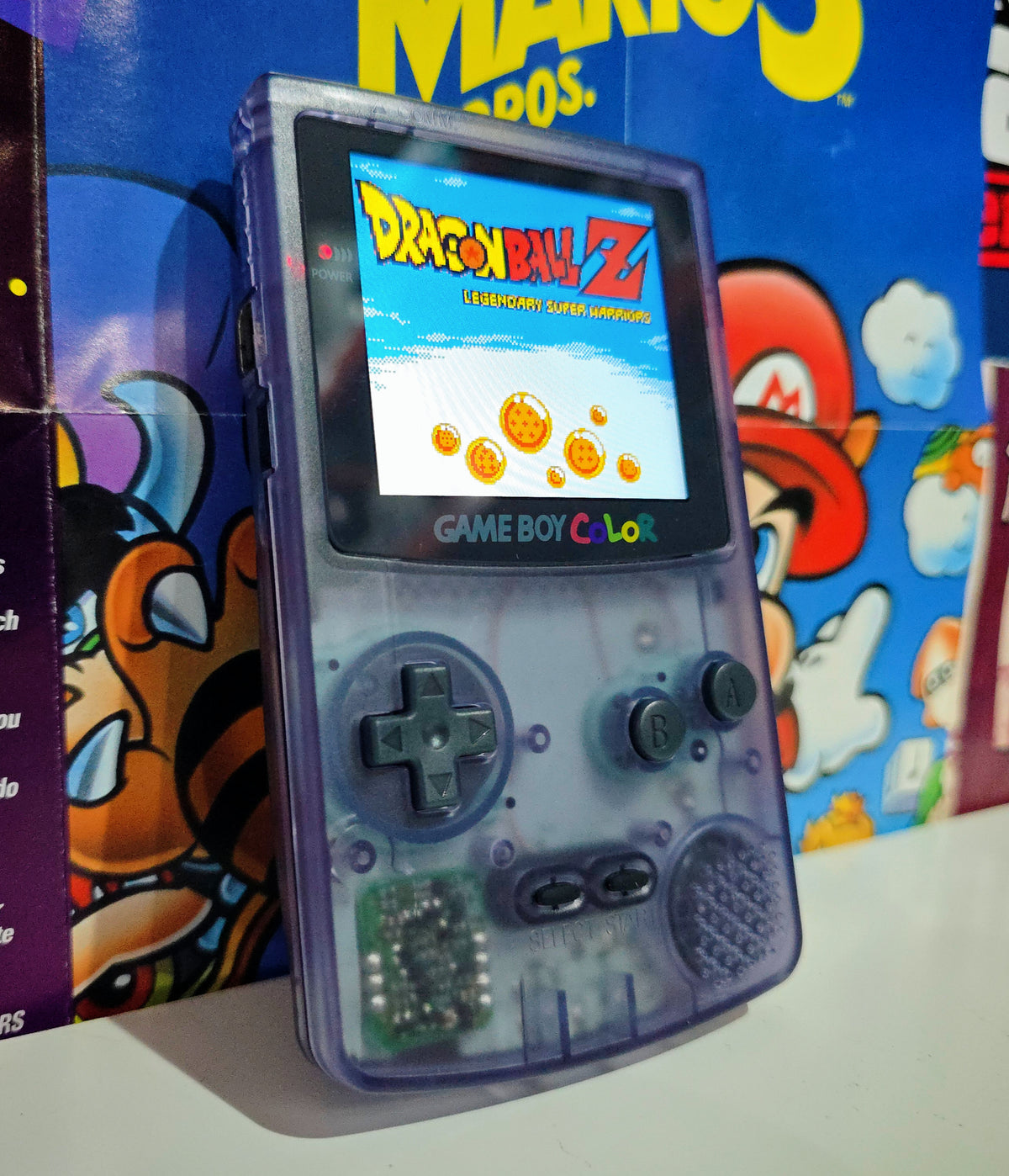 GameBoy Color Atomic Purple (IPS SCREEN)(USB-C)
