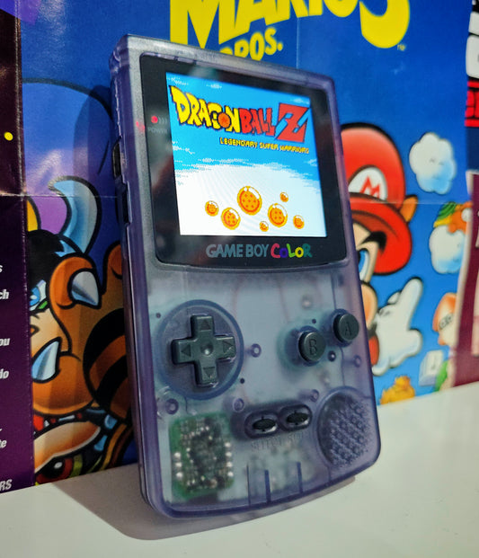 GameBoy Color Atomic Purple (IPS SCREEN)(USB-C)