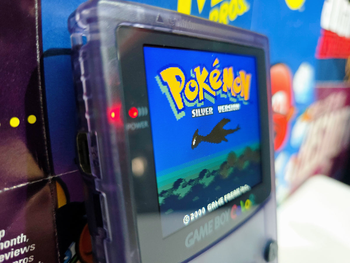 GameBoy Color Atomic Purple (IPS SCREEN)(USB-C)