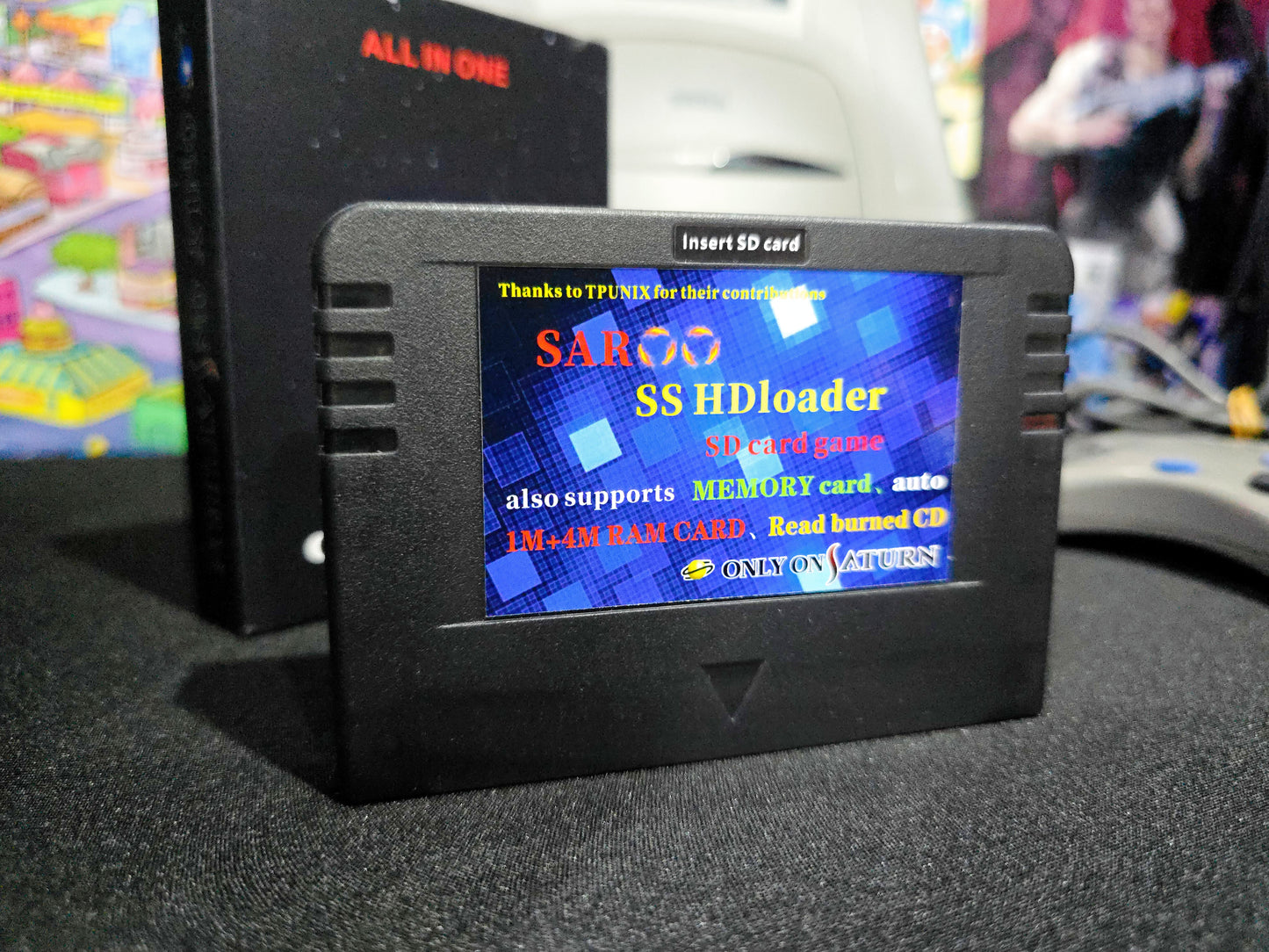 Sega Saturn Saroo (250 Games)(Gray)