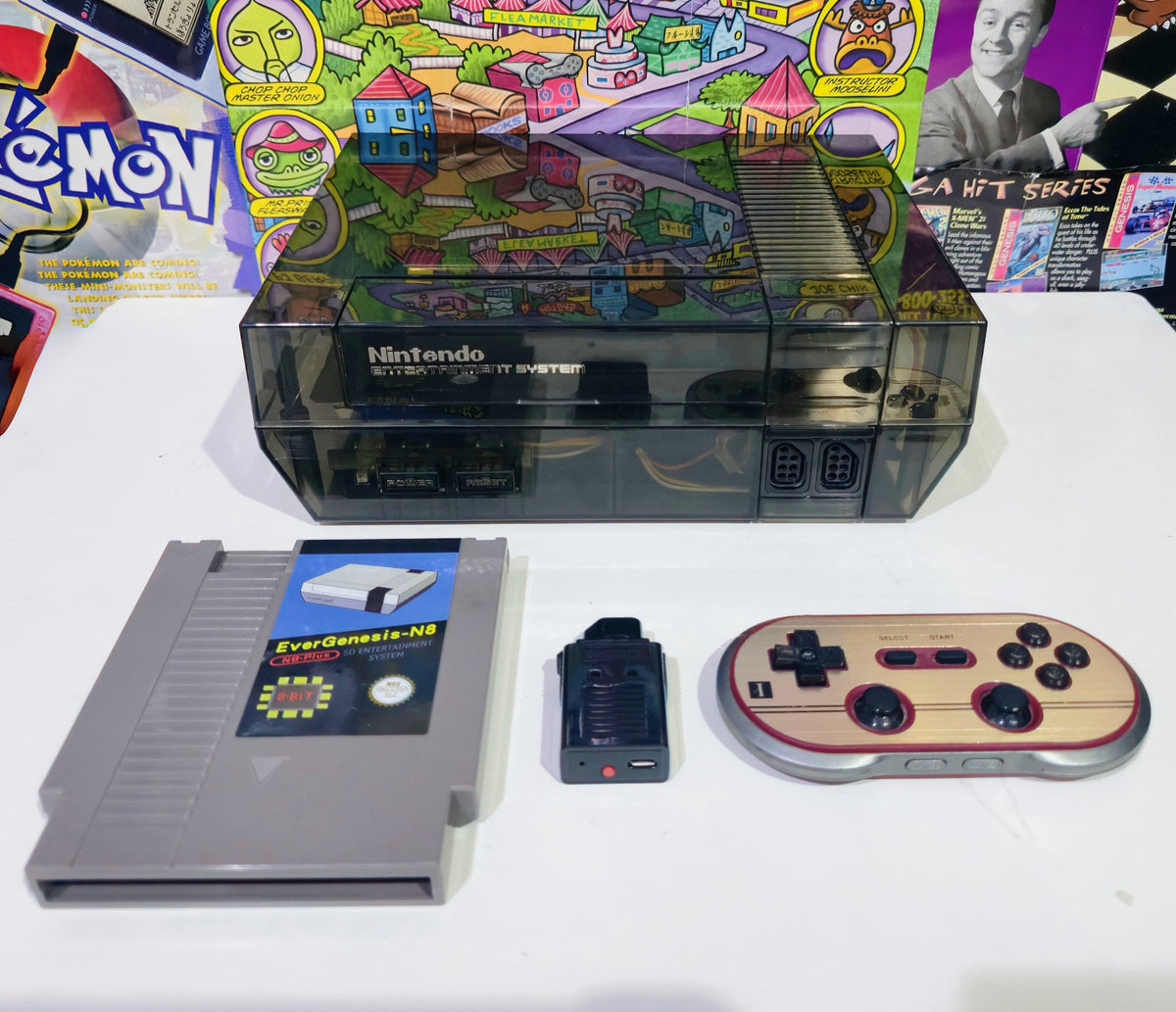 Nintendo NES Console (Clear Black)