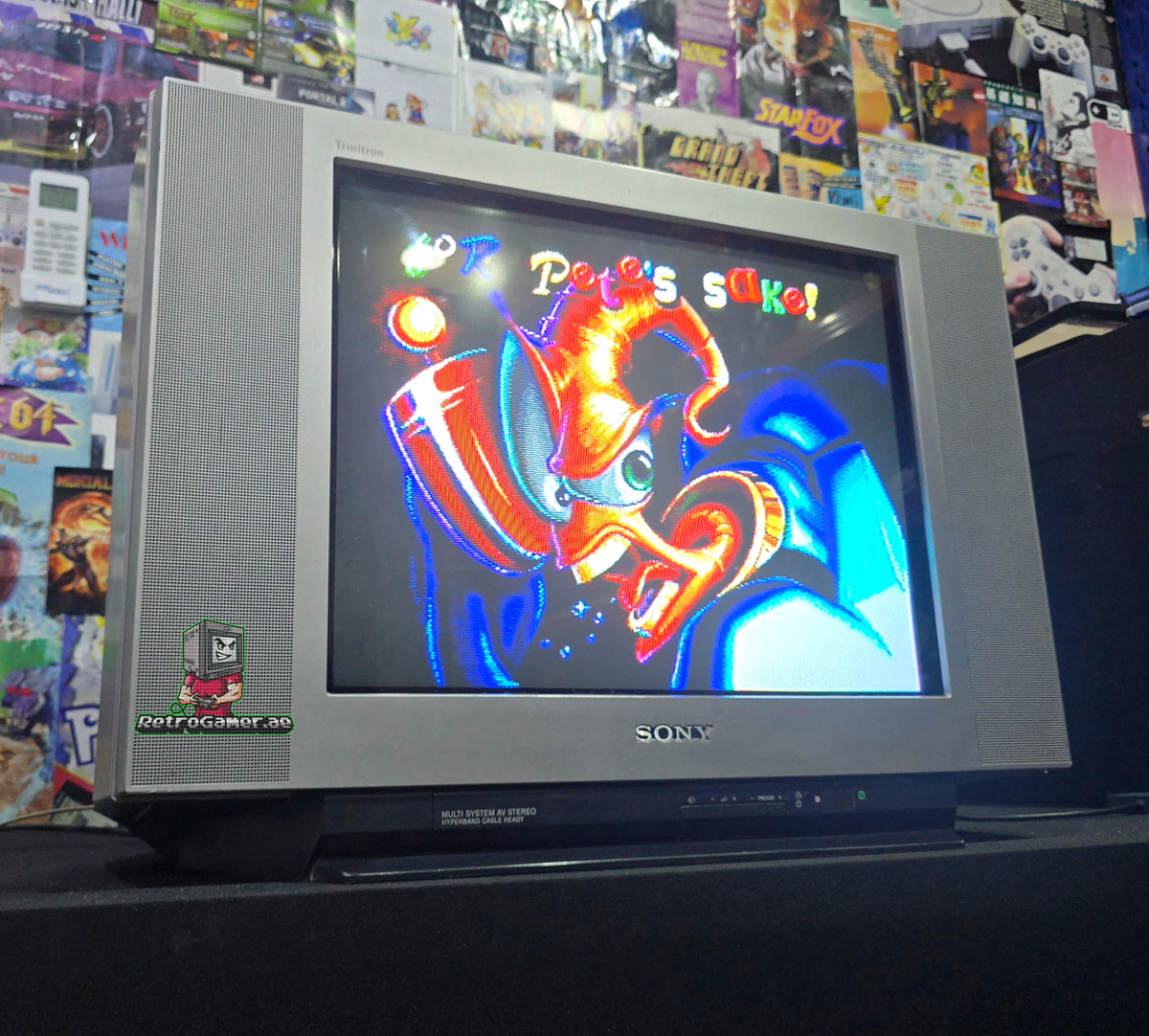 Sony KV-XF21M80 (21 Inch) RGB Modded