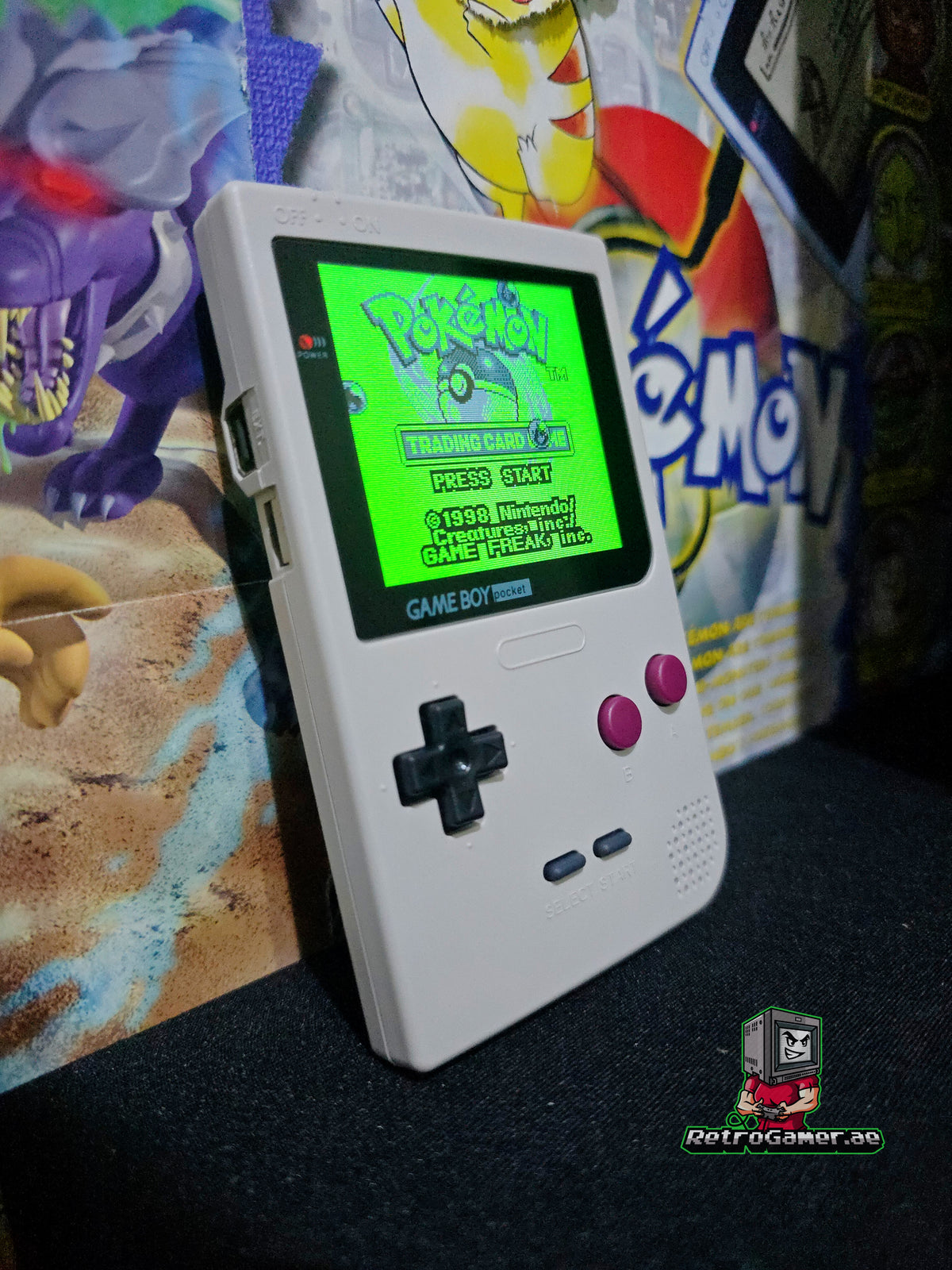 Game Boy POCKET (Gray) IPS Display
