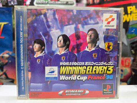Winning Eleven 3 World Cup France 98 - NTSC-J