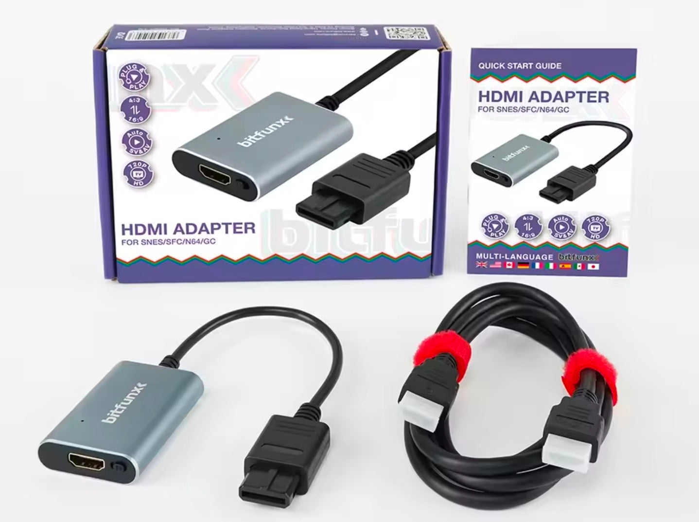 Nintendo HDMI (GAMECUBE NINTENDO 64 SNES)
