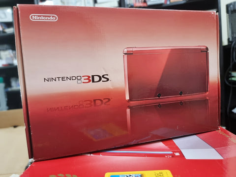 Nintendo 3ds (RED)(With Box)
