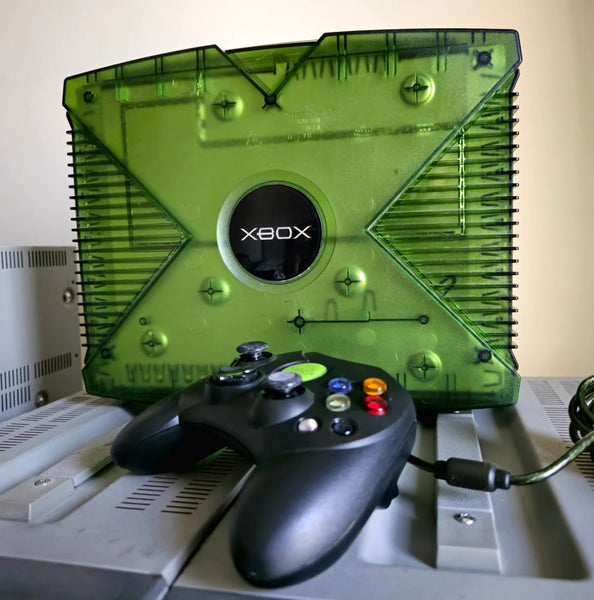 ORIGINAL XBOX Console Halo Green