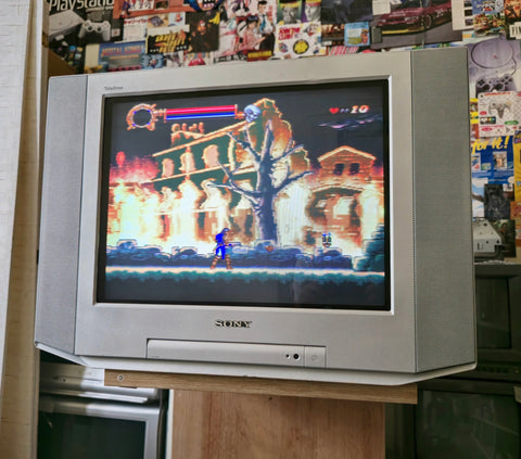 Sony KV-HA21M80J (21 Inch) RGB Modded