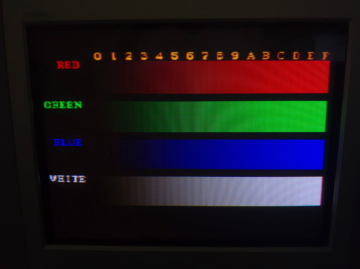 Sony KV-HA21M80J (21 Inch) RGB Modded