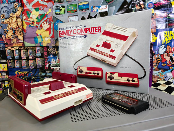 NINTENDO FAMICOM with AV Mod