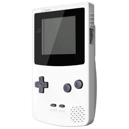 GameBoy Color White (IPS SCREEN)(USB-C)