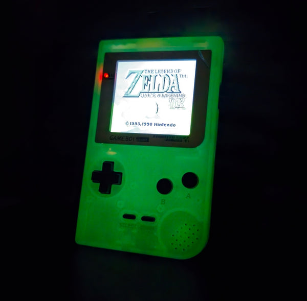 Game Boy POCKET (Clear Blue) IPS Display | RetroGamer.ae
