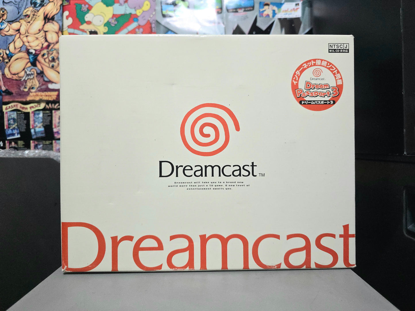Sega Dreamcast GDEMU (110 Built in Games)(With Box)