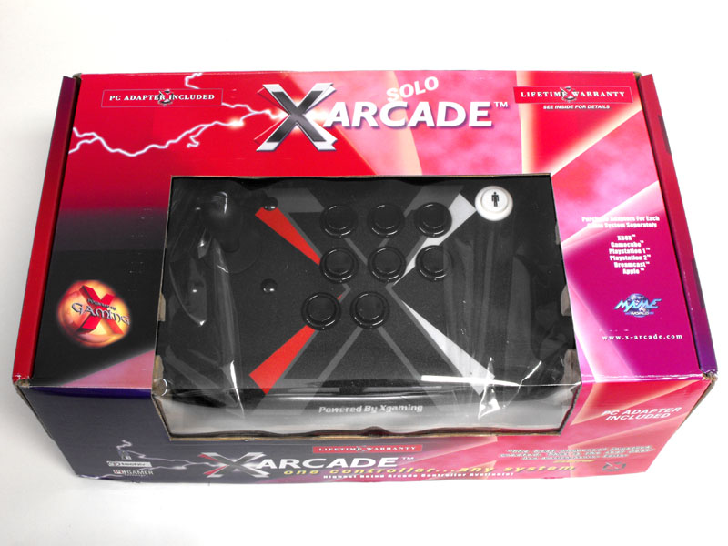 X-Arcade Solo Joystick (Arcade Stick only, no games or extra adapters)
