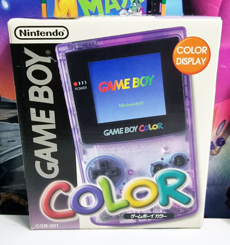 Game Boy Color (Atomic Purple)(Complete in Box)