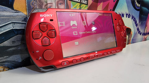 PSP RED (MODEL 3000)