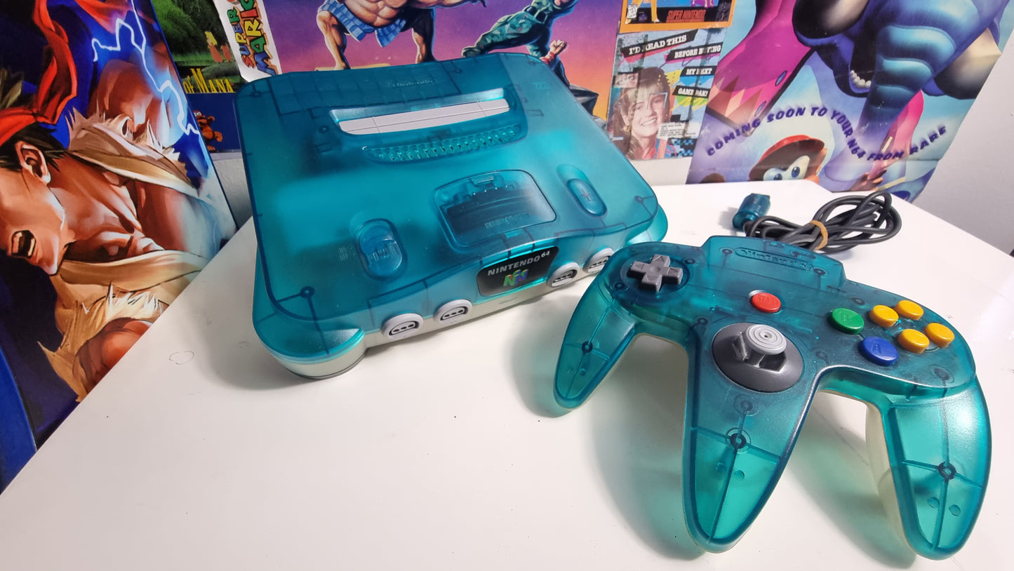 Nintendo 64 Ice Blue