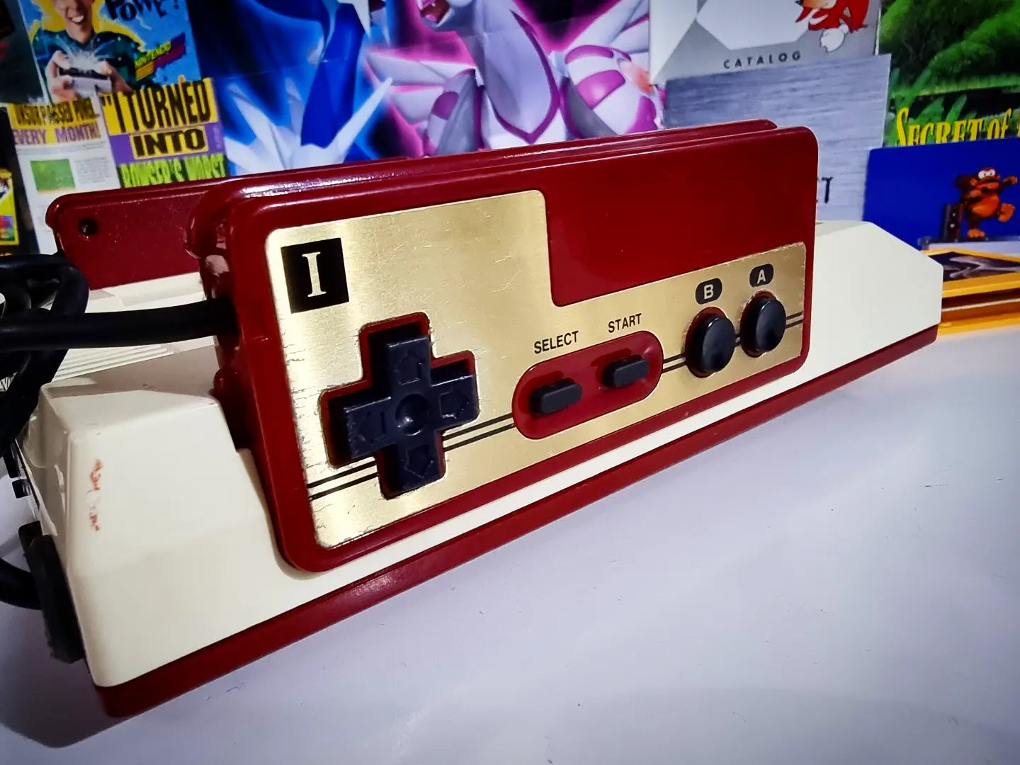 NINTENDO FAMICOM with AV Mod