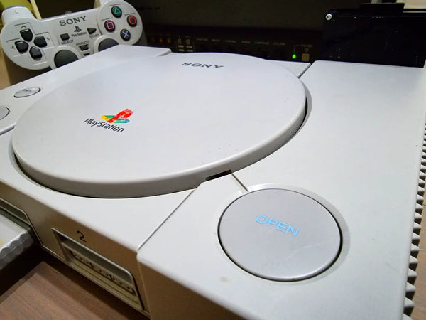 PLAYSTATION 1 WITH PSIO